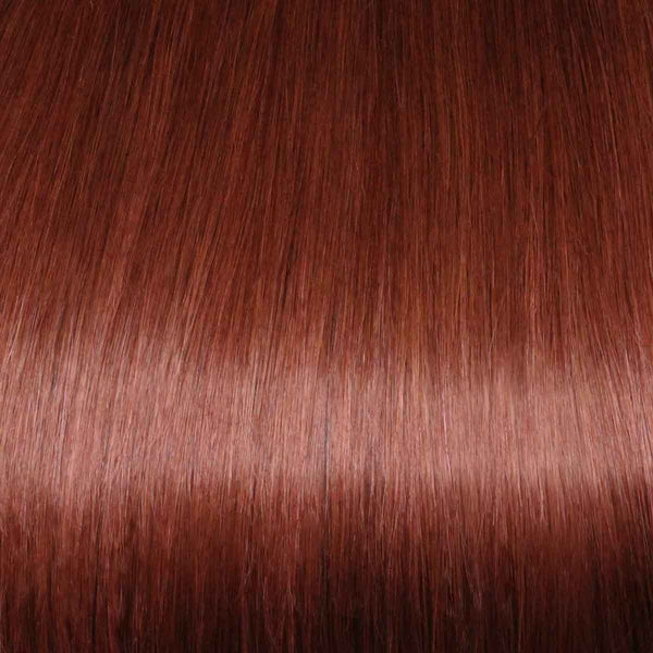 Flixy hair extensions - Vibrant Red - 12”